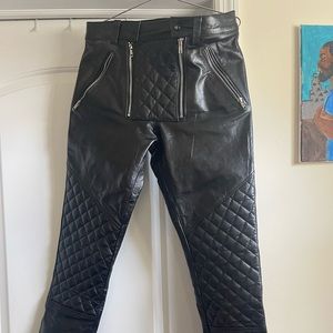 LEATHER PANTS
